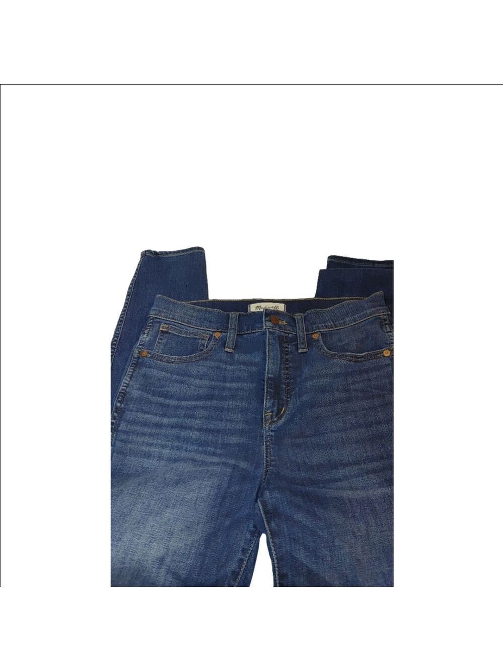 Madewell Jeans 10" High Rise Skinny Fit Size 28 in Kingston Wash